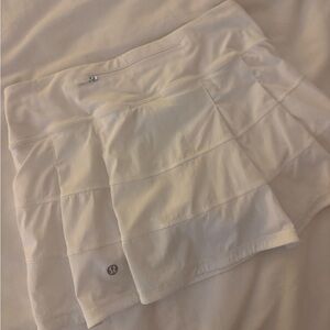 Lululemon Athletica Classic White Skirt